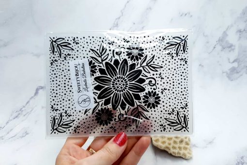 Double side texture "Flowers in the Centre" #23335