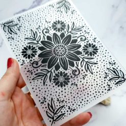 Double side texture "Flowers in the Centre" #23338