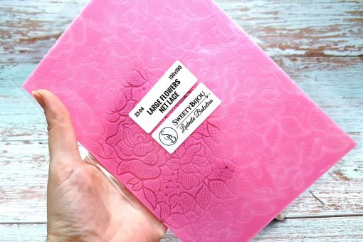 Flowers Net Lace #23614