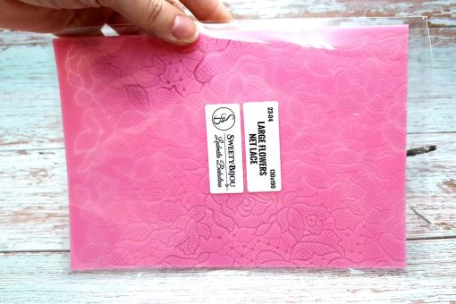 Flowers Net Lace #23619