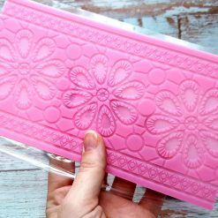 Large Flowers Net Lace - 130x190mm #23630