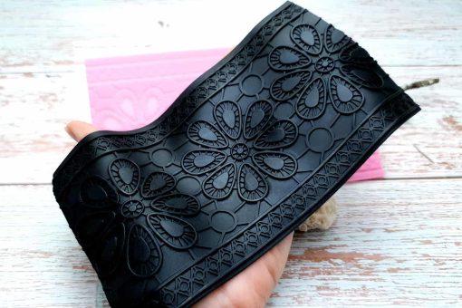 Large Flowers Net Lace - 130x190mm #23633