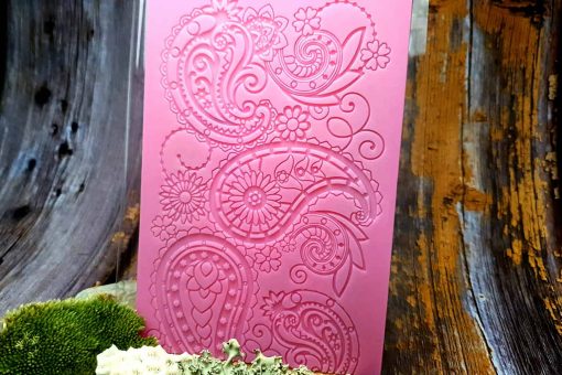 Paisley Flowers Lace 1 #24680