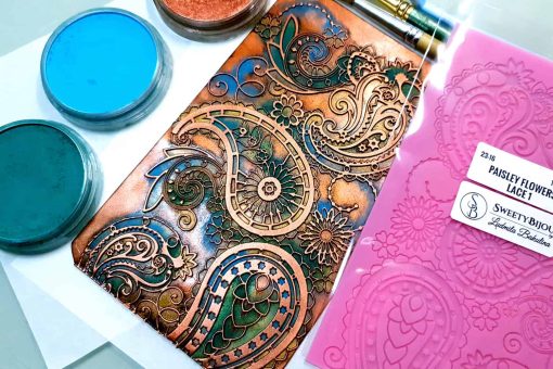 Paisley Flowers Lace 1 #24701