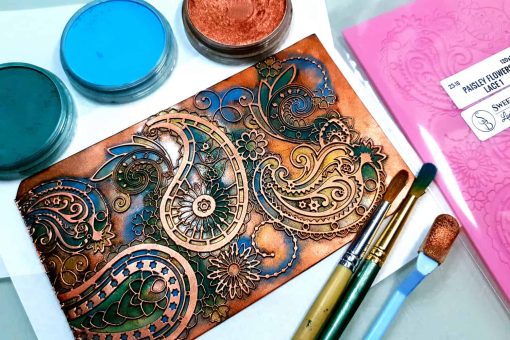 Paisley Flowers Lace 1 #24707