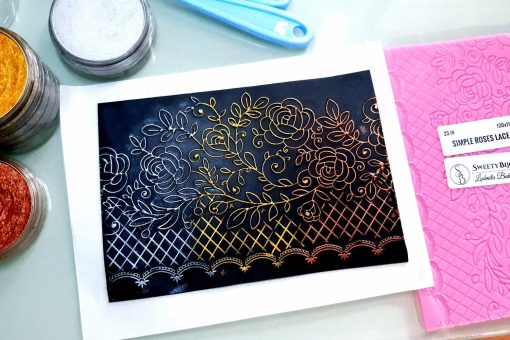 Simple Roses Lace #24720