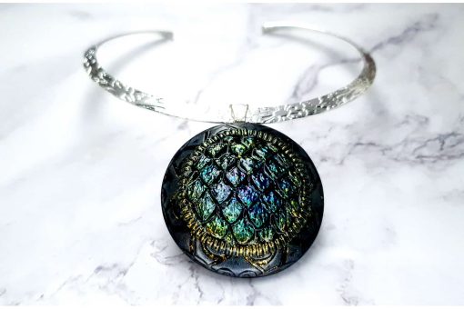 3 Pieces Of Silver Metal Necklaces For Pendant #25334