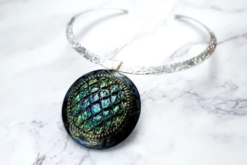 3 Pieces Of Silver Metal Necklaces For Pendant #25341