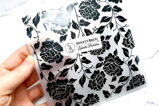 Black Roses Plastic Textures #25195