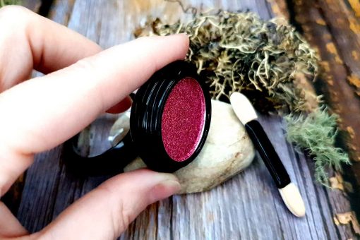 Solid pigment powder, juicy pink, metal+chrome effect #25636