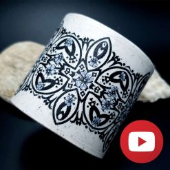 Bracelet with image transfer technique #26121