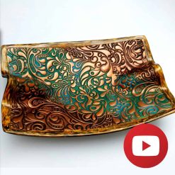 Jewelry/Candy plate with magic veneer #26096