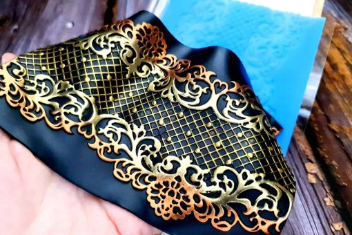 Lace Net Silicone Texture #25548