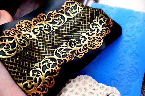 Lace Net Silicone Texture #25552
