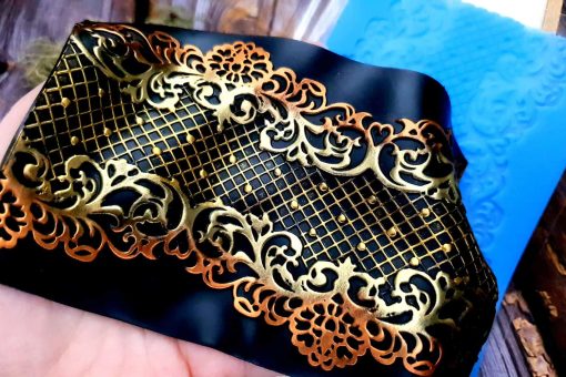 Lace Net Silicone Texture #25555