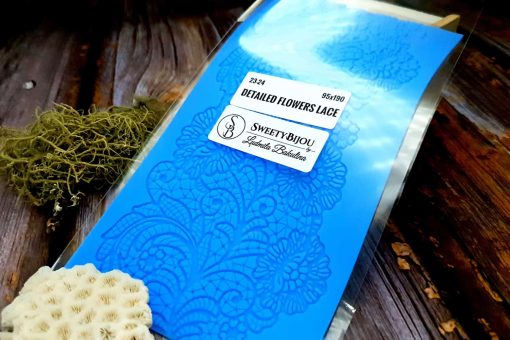 Detailed Flowers Lace Silicone Texture #25528