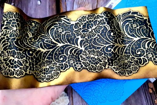 Detailed Flowers Lace Silicone Texture #25543