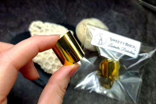 Golden color Ring cuff metal backing base #27292