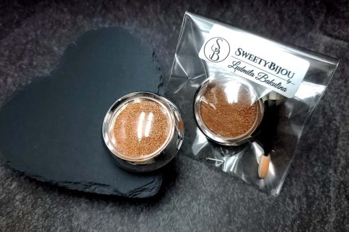 Solid copper powder with metal+chrome effect pigment #27344