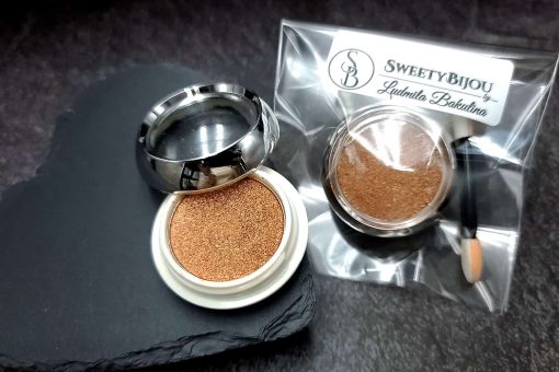Solid copper powder with metal+chrome effect pigment #27345