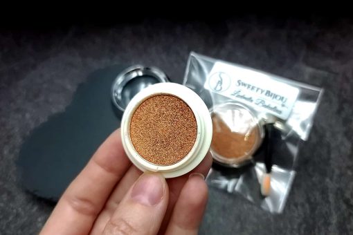 Solid copper powder with metal+chrome effect pigment #27361