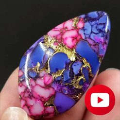 How to make Purple Turquoise stone imitation #27048
