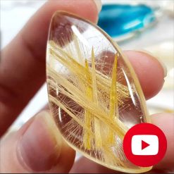 How to make Realistic Rutilated Quartz stone imitation #27045
