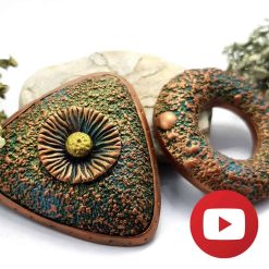 How to use sand textures for making hollow beads #26450