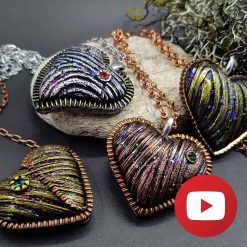 How to make wooden hearts pendants #26469