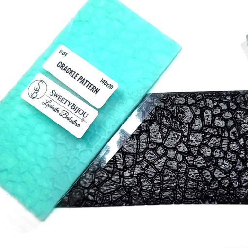 Crackle Surface - Silicone Texture (140x70mm) #28875