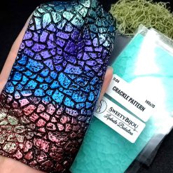 Crackle Surface - Silicone Texture (140x70mm) #28883
