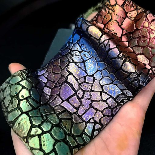 Crackle Surface - Silicone Texture (140x70mm) #28894