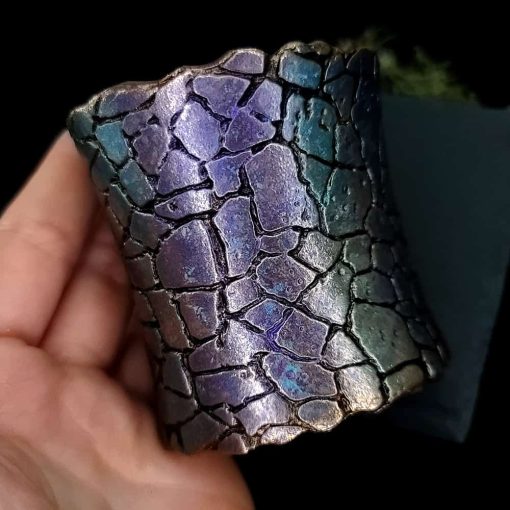 Crackle Surface - Silicone Texture (140x70mm) #28899