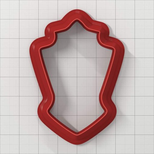 Sophisticated Shield-Shaped Clay Cutter #33722