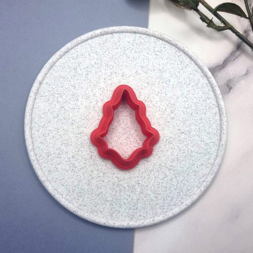 Wave-Edged Heart - Clay Cutters for Earrings - Image 4