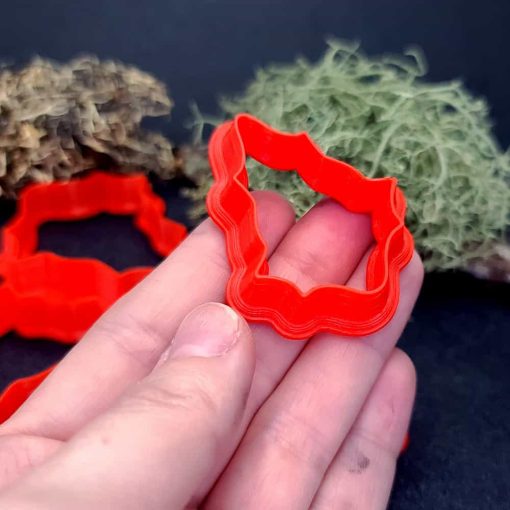 Wave-Edged Heart Clay Cutter #30085