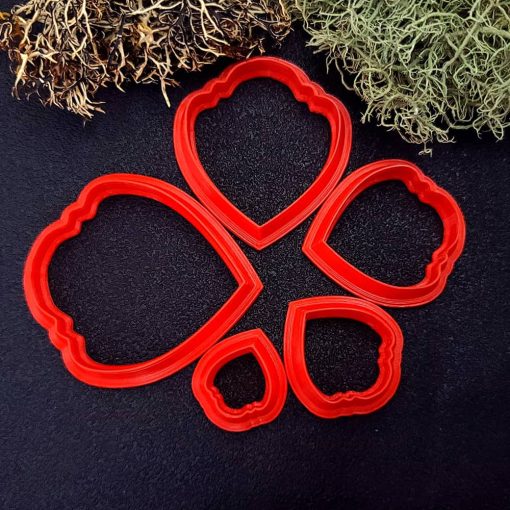 Wavy Heart Clay Cutter #30107