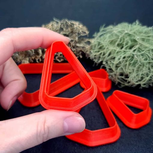 Sleek Triangle Clay Cutter #30326