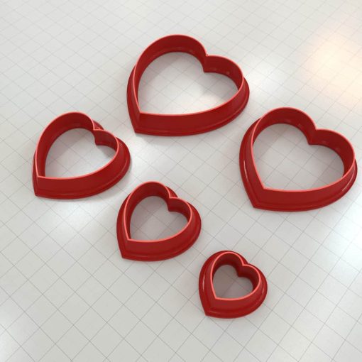 Classic Heart-Shaped Clay Cutter #29938