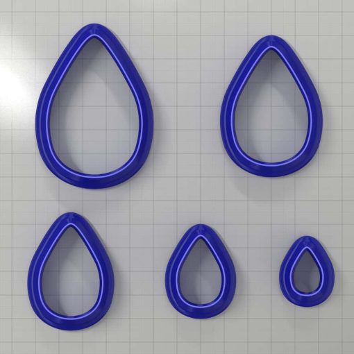 Set of 5 cutters: DROPS#1 #33080