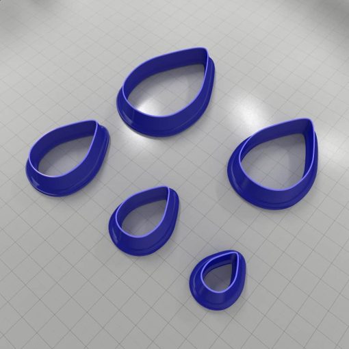 Set of 5 cutters: DROPS#1 #33081