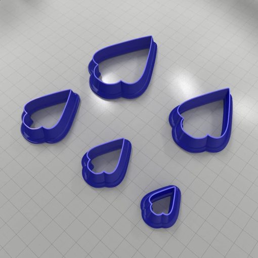 Set of 5 cutters: DROPS#2 #33094