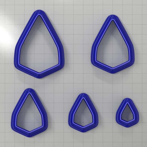 Set of 5 cutters: DROPS#3 #33096