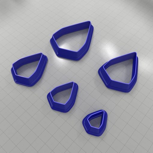 Set of 5 cutters: DROPS#3 #33097