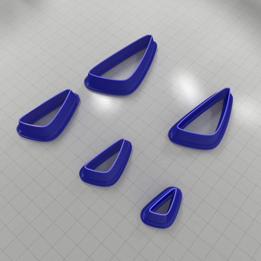 Set of 5 cutters: DROPS#4 Left #33102