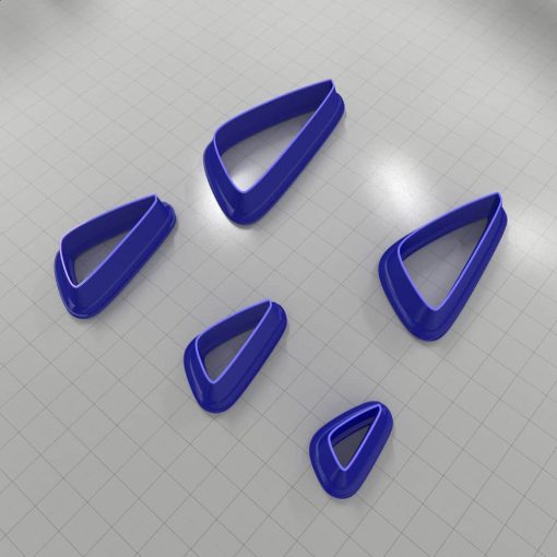 Set of 5 cutters: DROPS#4 Right #33103