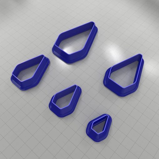 Set of 5 cutters: DROPS#11 #33140