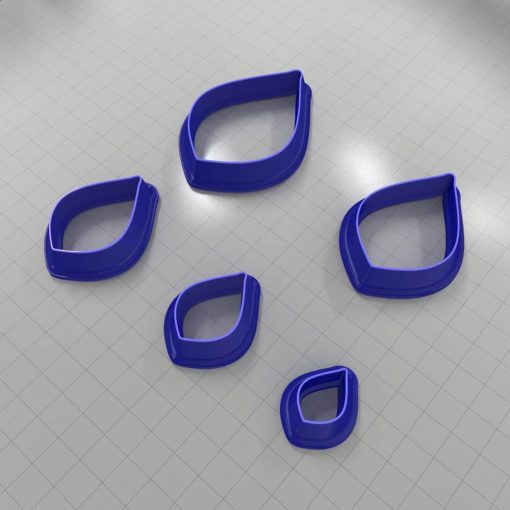 Set of 5 cutters: DROPS#13 #33149
