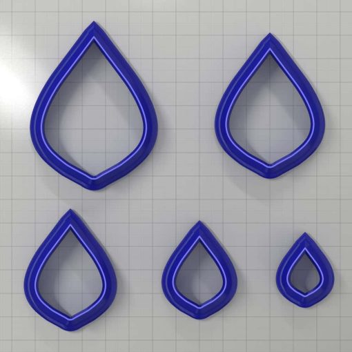 Set of 5 cutters: DROPS#17 #33159