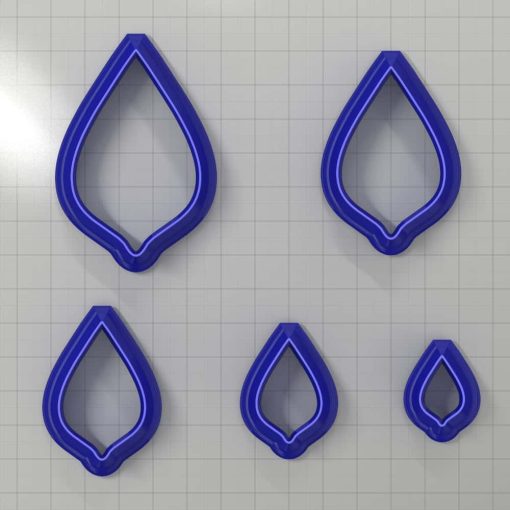 Set of 5 cutters: DROPS#18 #33162